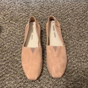TOMS

Classic Alpargata 1.0 Suede Leather Wrapped Blush Size 9